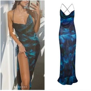 Rat & Boa Rafinha Maxi Dress - Blue medium